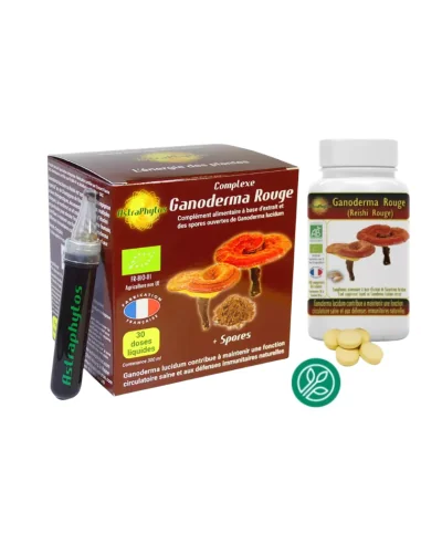 Complejo Ganoderma Rojo (con esporas) Astraphytos