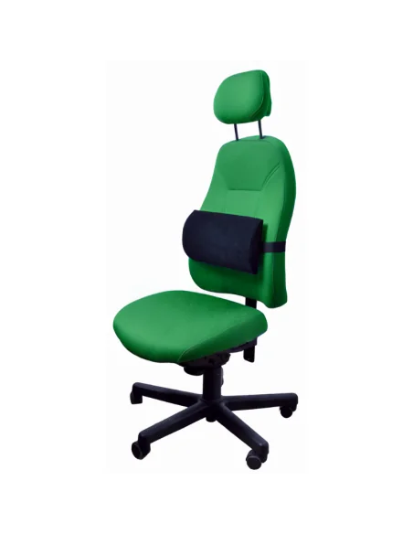 coussin lombaire slim line mckenzie sur une chaise