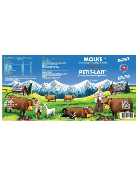 Petit-lait granulés Chocolat BIOSANA
