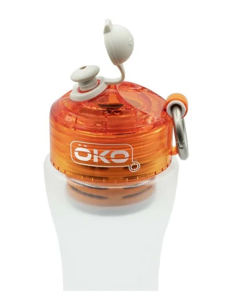 Botella filtrante öko naranja