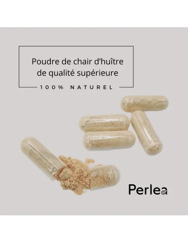 Poudre de chair d'huître Perlea