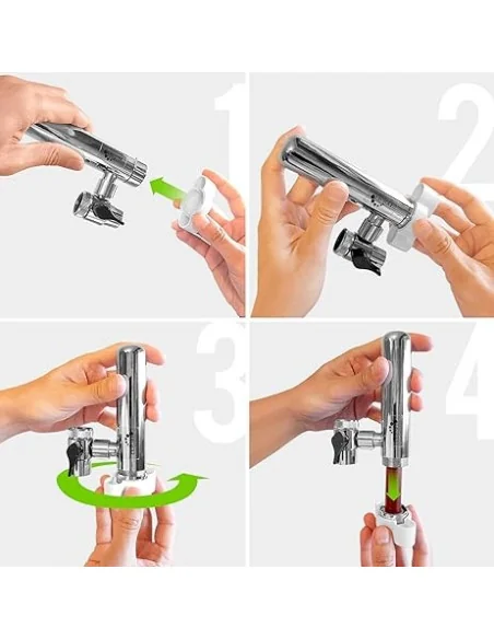 Instalación del geyser del cartucho Aragon-SR en 4 pasos