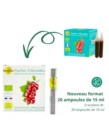 Fructus schisandra astraphytos 20 bombillas