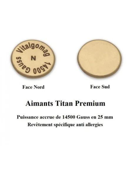 Imanes premium titanes de 14500 Gauss VitalGomag