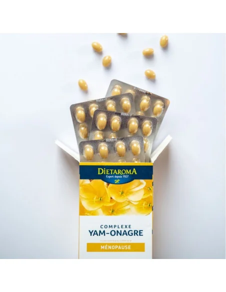 Yam Evening Primrose Complex 80cáps - Menopausia Diétaroma