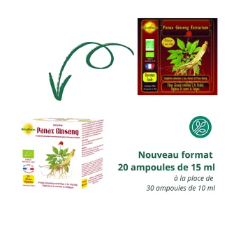 Panax Ginseng bio Astraphytos (ex PhytoAura) 20 ampoules
