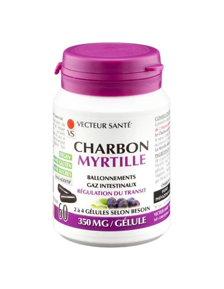 VECTEUR SANTE - CARBO'ACTIV MYRTILLE