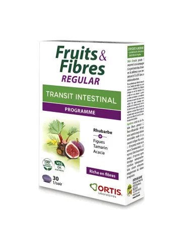 Frutas y fibras 30cps - Ortis fácil tránsito