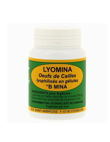 LYOMINA - OEUFS DE CAILLE LYOPHILISES ST AMBROISE