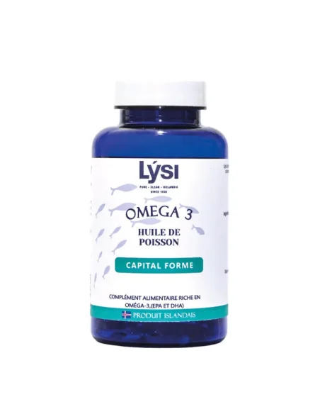 Omega 3 lysi 60 cápsulas