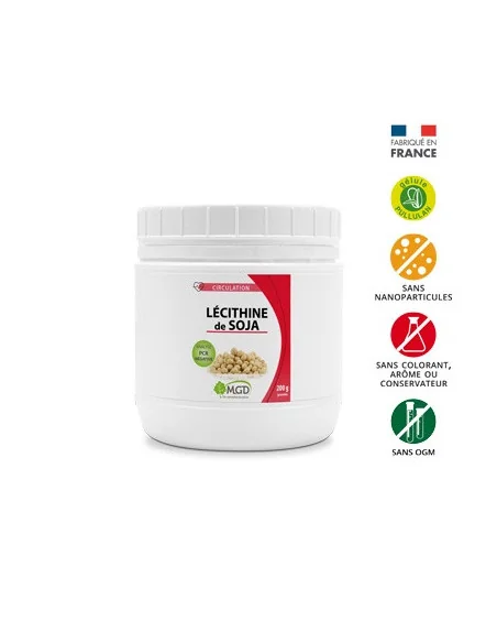 Lécithine de soja MGD NATURE 500 grammes