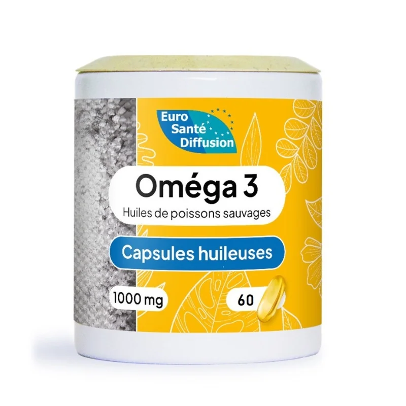 Oméga 3 1000mg EURO SANTÉ DIFFUSION