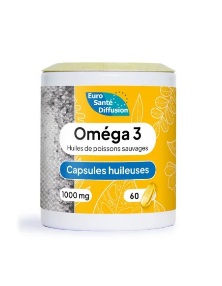 Oméga 3 1000mg EURO SANTÉ DIFFUSION