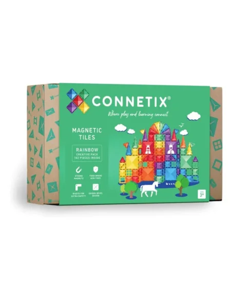 Pack créatif arc-en-ciel 102 pièces CONNETIX