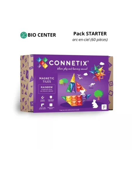 Pack starter arc-en-ciel CONNETIX