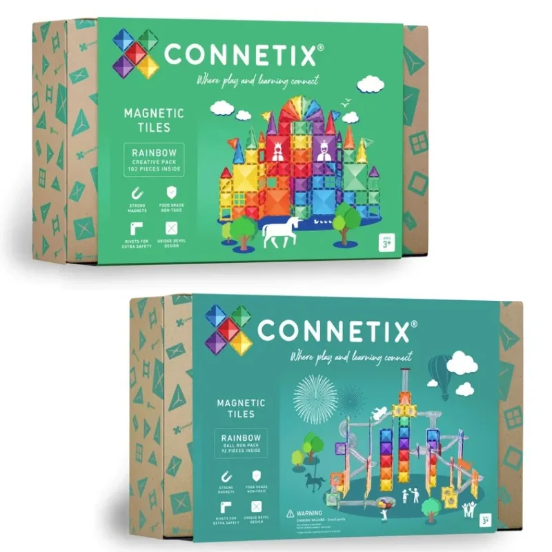 Pack master CREATIVE CONNETIX arc-en-ciel