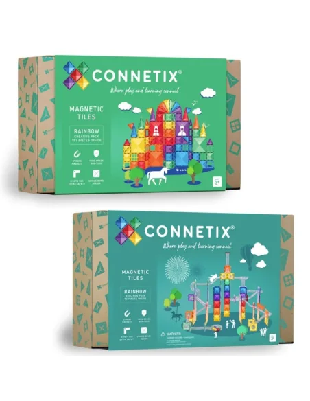 Pack master CREATIVE CONNETIX arc-en-ciel