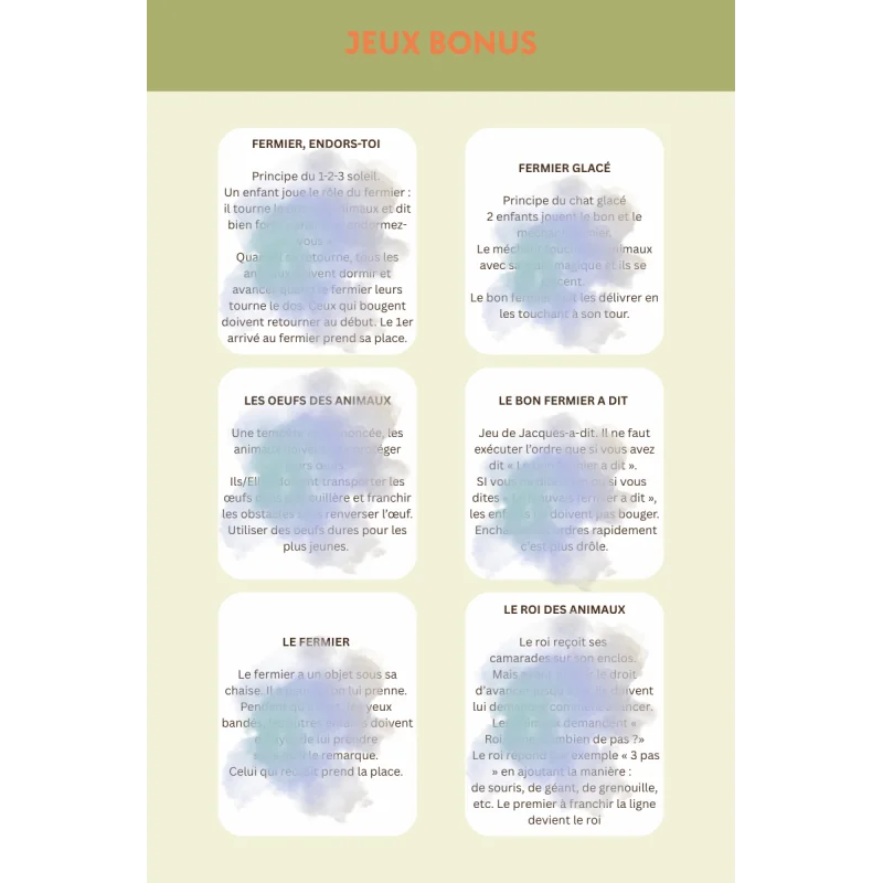 jeux bonus KIXPLORER