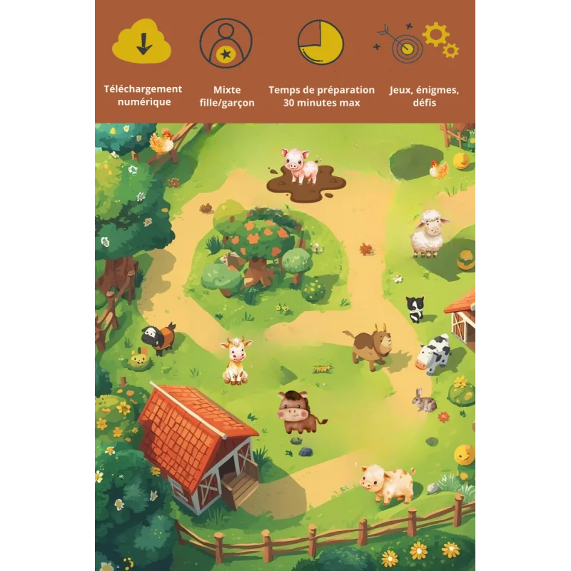 Présentation chasse au trésor maternelle KIDXPLORER