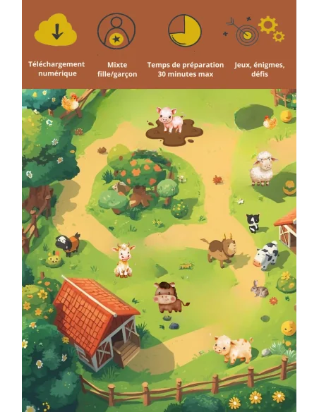 Présentation chasse au trésor maternelle KIDXPLORER