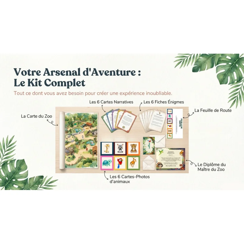 Chasse au trésor ZOO KIDXPLORER