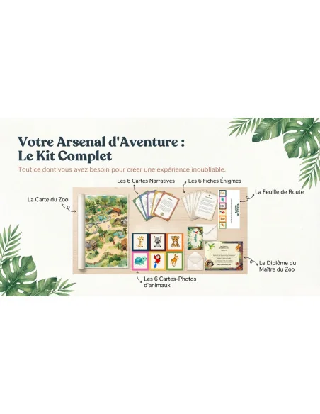 Chasse au trésor ZOO KIDXPLORER