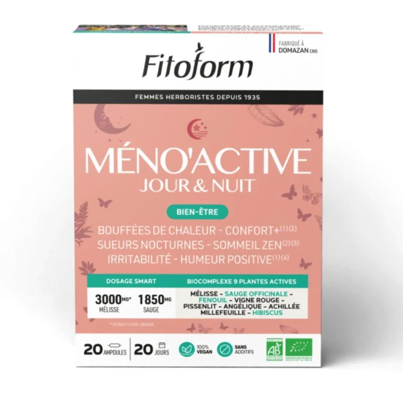 Méno'active FITOFORM 20 ampoules