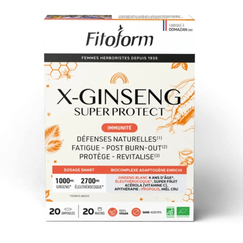X-Ginseng Super Protect bio FITOFORM 20 ampoules