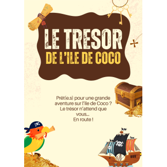 Chasse au trésor PIRATE KIDXPLORER