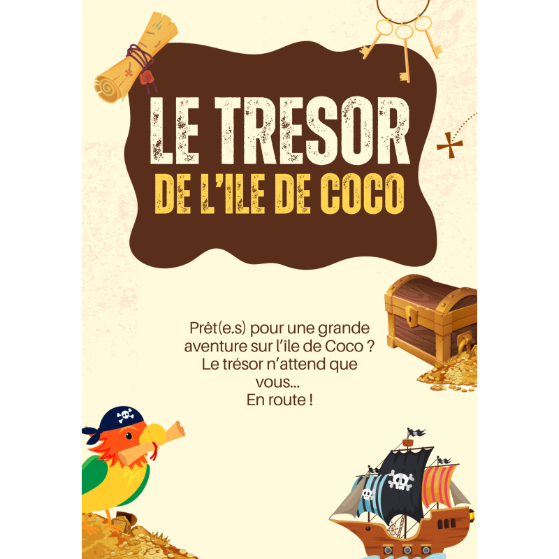 Chasse au trésor PIRATE KIDXPLORER