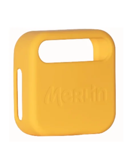 Boite à histoires MERLIN verte - coque jaune Boite à histoires MERLIN verte - coque jaune