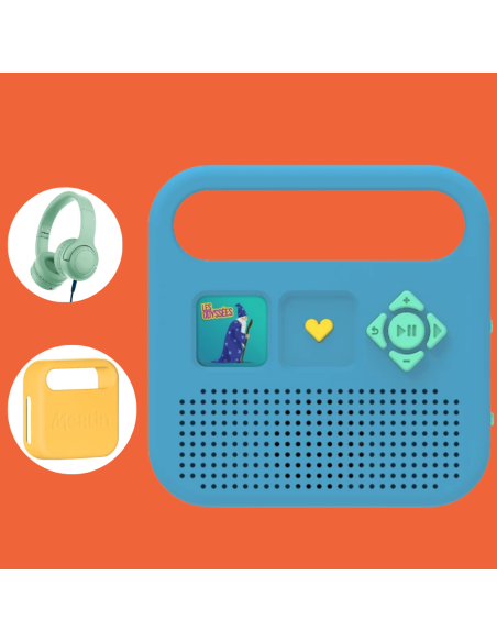 Pack intégral : Casque, coque et conteuse MERLIN