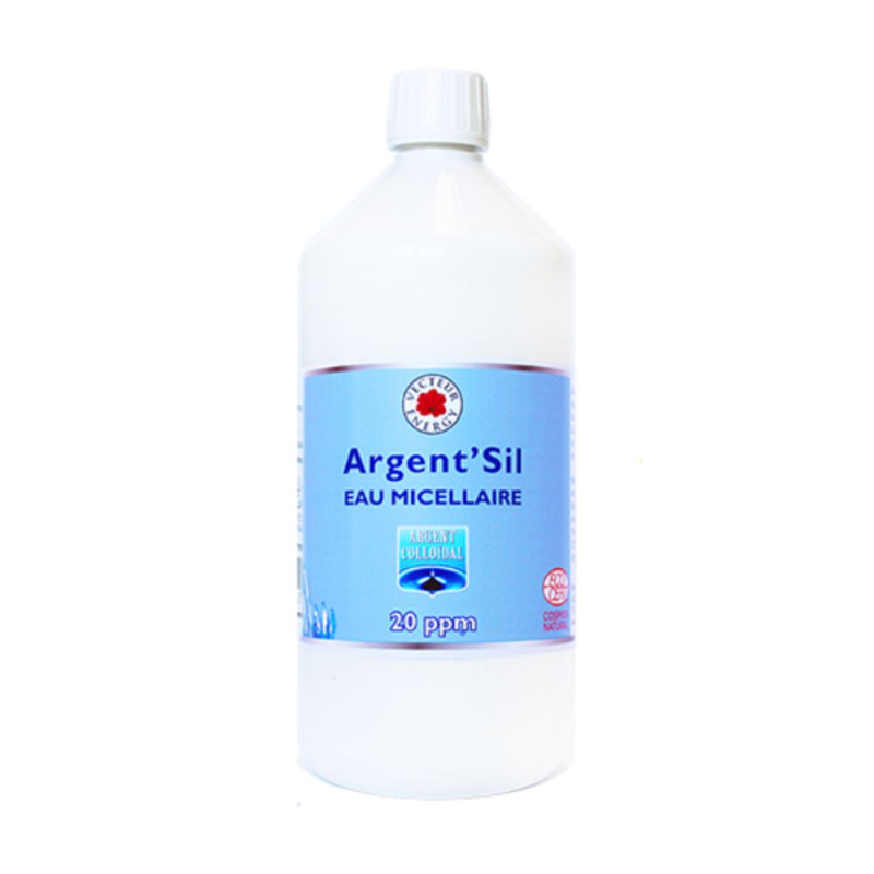 Colloidal Silver Solution 20ppm 1L- Energy Vector