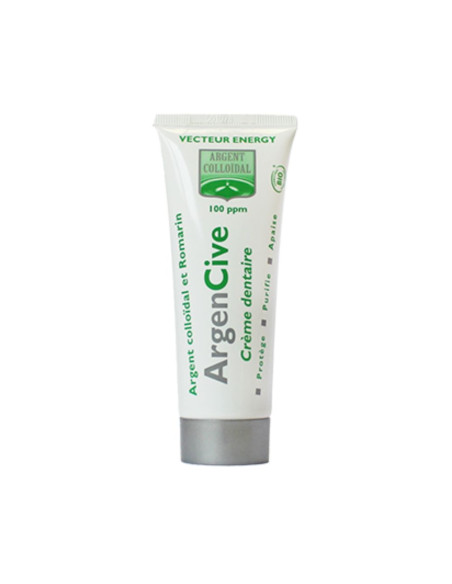 Argencive bio Crema dental con plata coloidal 100ppm Vecteur Energy