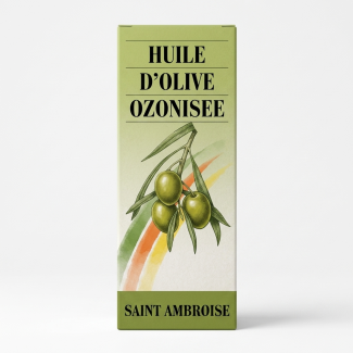 HUILE D'OLIVE OZONISEE St Ambroise 100ml