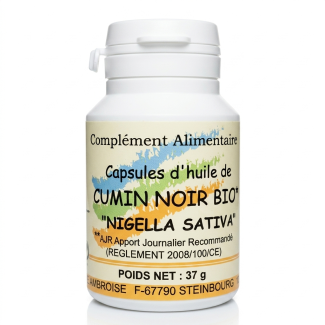 Nigelle bio capsules LBA (laboratoire St Ambroise)