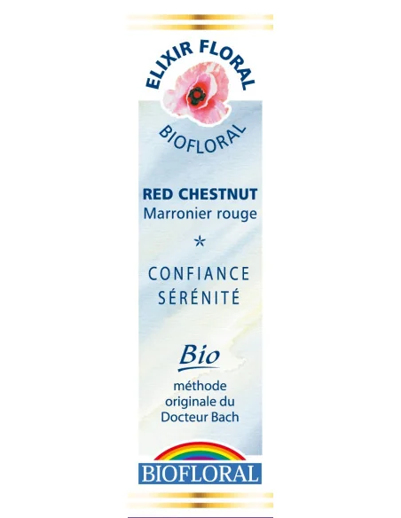 BIOFLORAL - RED CHESTNUT FLEUR DE BACH BIO BIOFLORAL