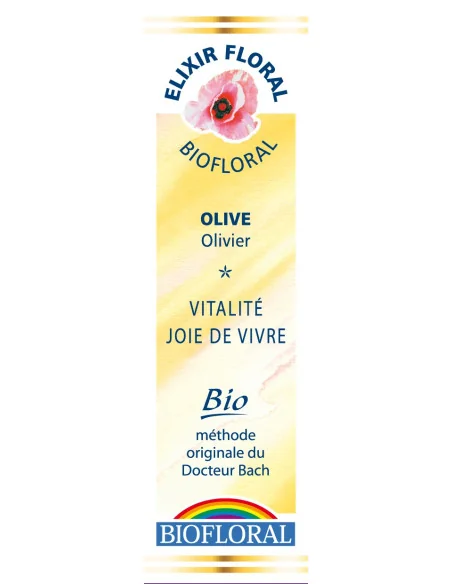 BIOFLORAL - OLIVE FLEUR DE BACH BIO BIOFLORAL