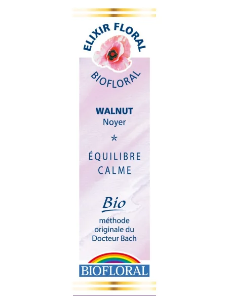 BIOFLORAL - WALNUT FLEUR DE BACH BIO BIOFLORAL