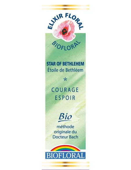 BIOFLORAL - STAR OF BETHLEHEM FLEUR DE BACH BIO BIOFLORAL
