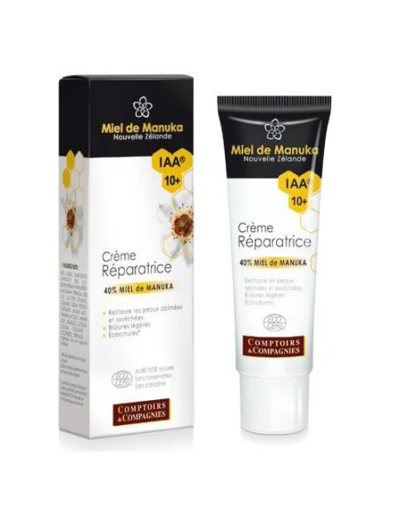 COMPTOIRS COMPAGNIES CREMA REPARADORA DE MIEL DE MANUKA ORGÁNICA