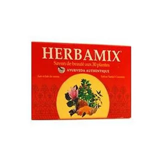 HERBAMIX - SAVON DE BEAUTE AUX 30 PLANTES AYURVEDIQUES HERBAMIX