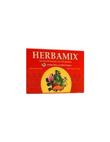 HERBAMIX - SAVON DE BEAUTE AUX 30 PLANTES AYURVEDIQUES HERBAMIX