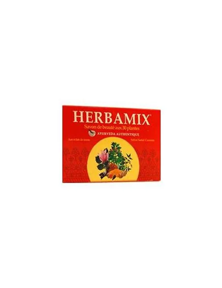 HERBAMIX - SAVON DE BEAUTE AUX 30 PLANTES AYURVEDIQUES HERBAMIX