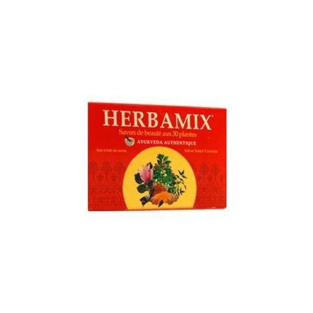 HERBAMIX - SAVON DE BEAUTE AUX 30 PLANTES AYURVEDIQUES HERBAMIX