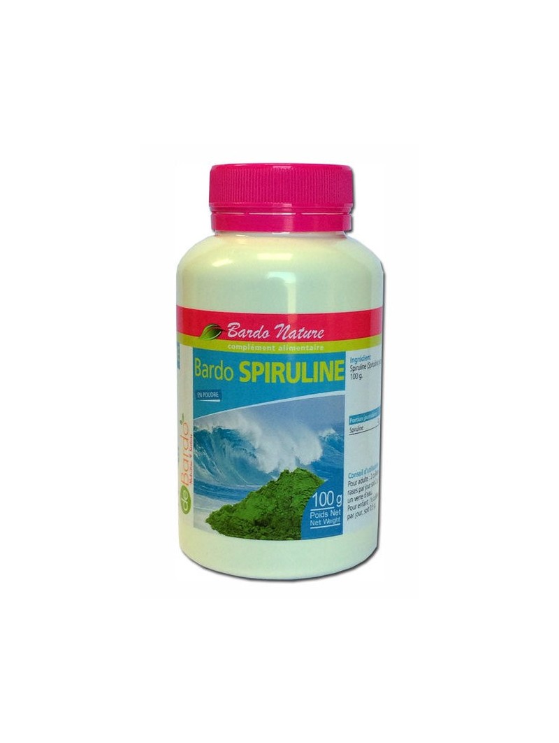 Bardo Spiruline 100g - Apport protéique Ludmilla De Bardo
