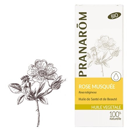 Rose musquée du Chili bio Huile végétale Pranarom