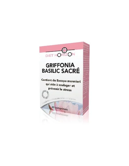 Griffonia Albahaca Sagrada 60 cucharadas - Dieta Estrés Horion