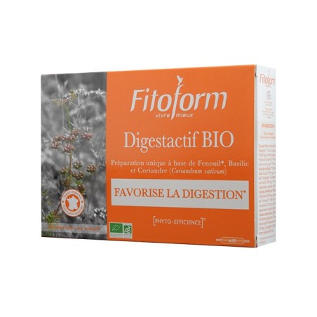 Digestactif bio 20 amp - Bien être digestif Fitoform