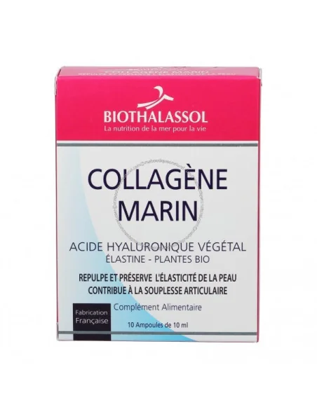 COLLAGENE MARIN ACIDE HYALURONIQUE ET PLANTES BIO BIOTHALASSOL